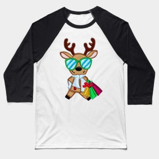 Reindeer is shopping Baseball T-Shirt